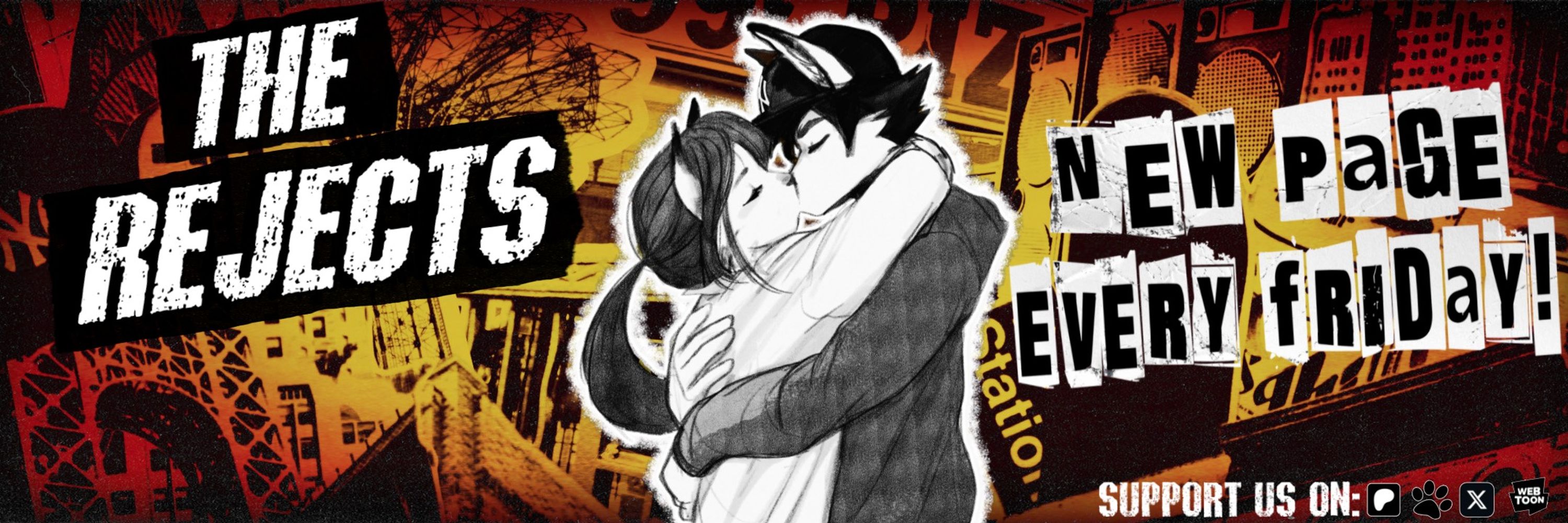 The Rejects: Live on Webtoon and FurAffinity! 