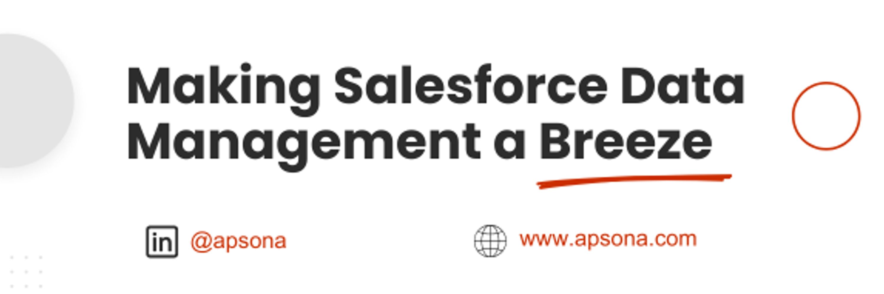 Apsona for Salesforce