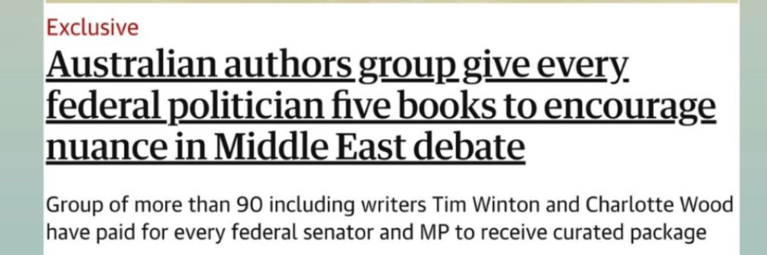 Summer Reading for MPs