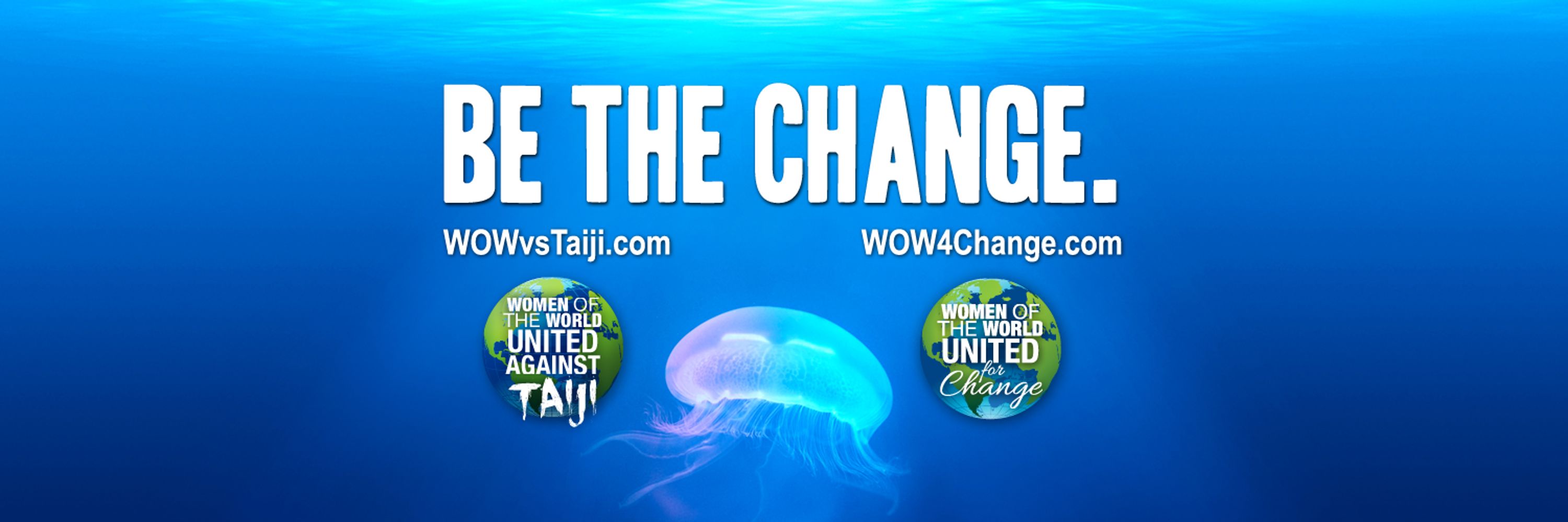 Women of the world united against Taiji