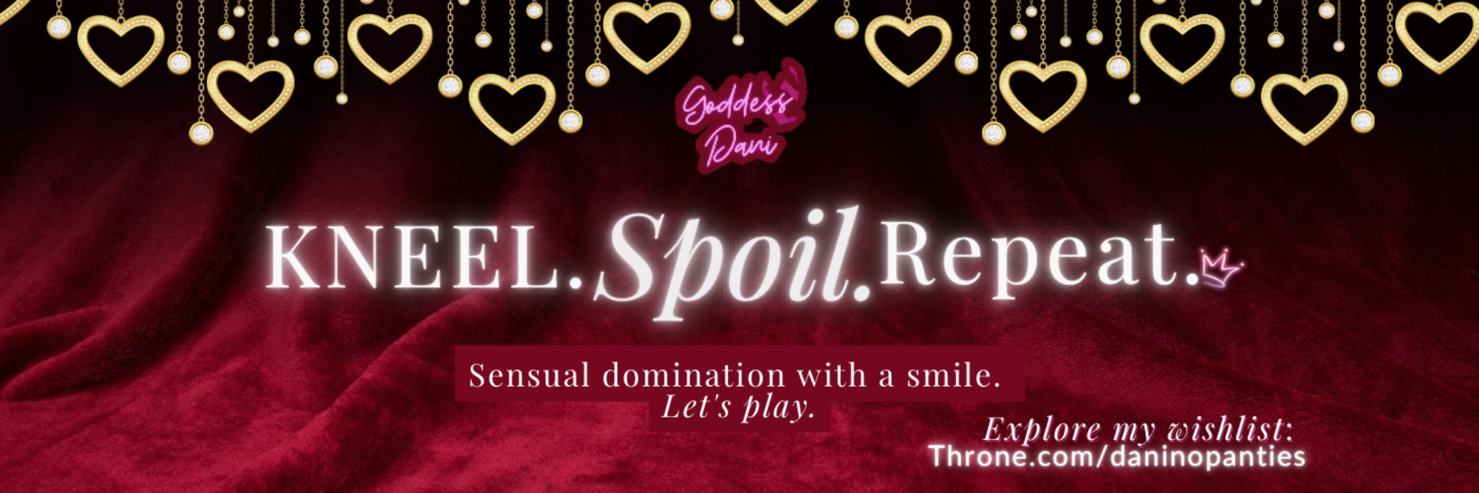 Goddess Dani | Sensual Domme & FMTY