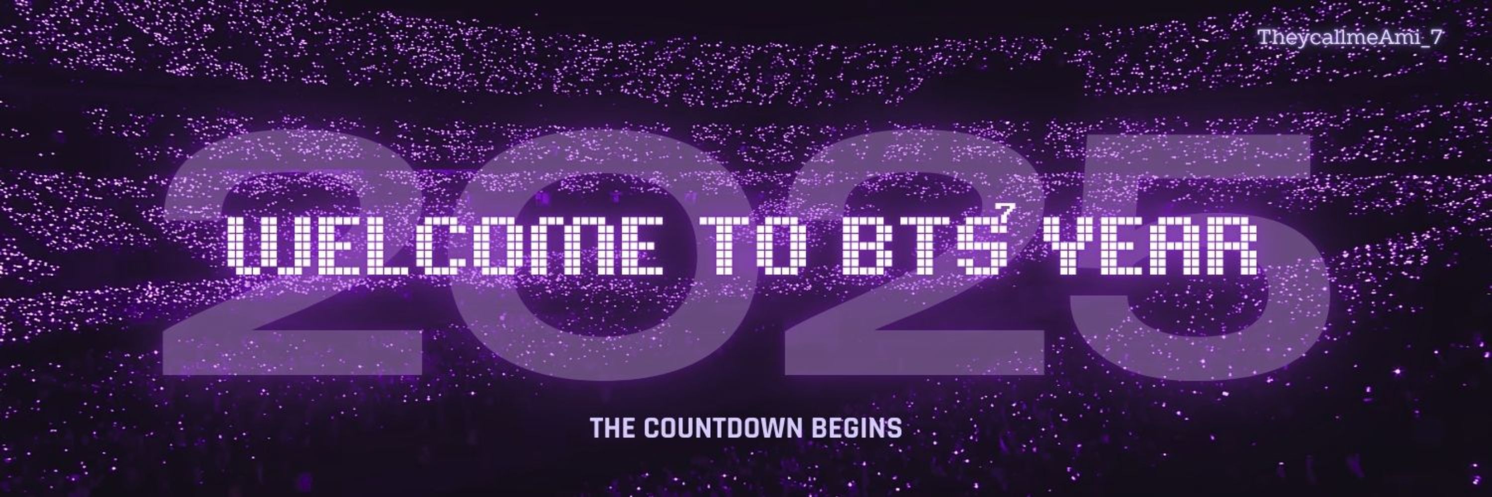 Mathofa3vinity⁷💜🌈 HAPPY BTS YEAR💜 