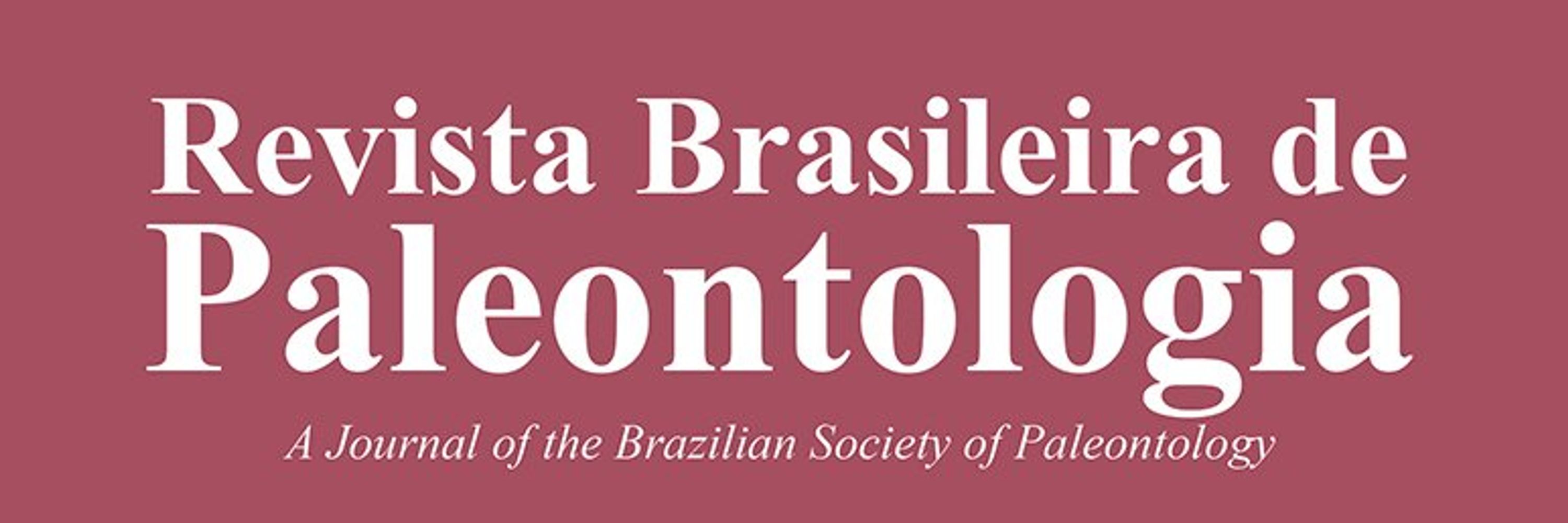 Revista Brasileira de Paleontologia