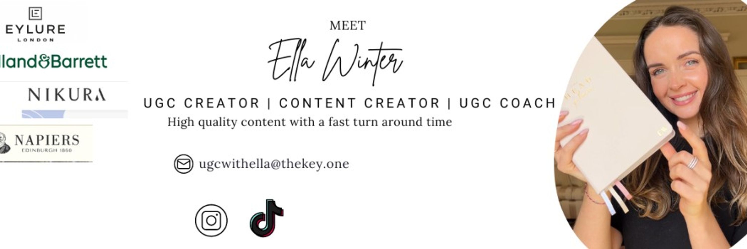Ella Winter | UGC Creator 