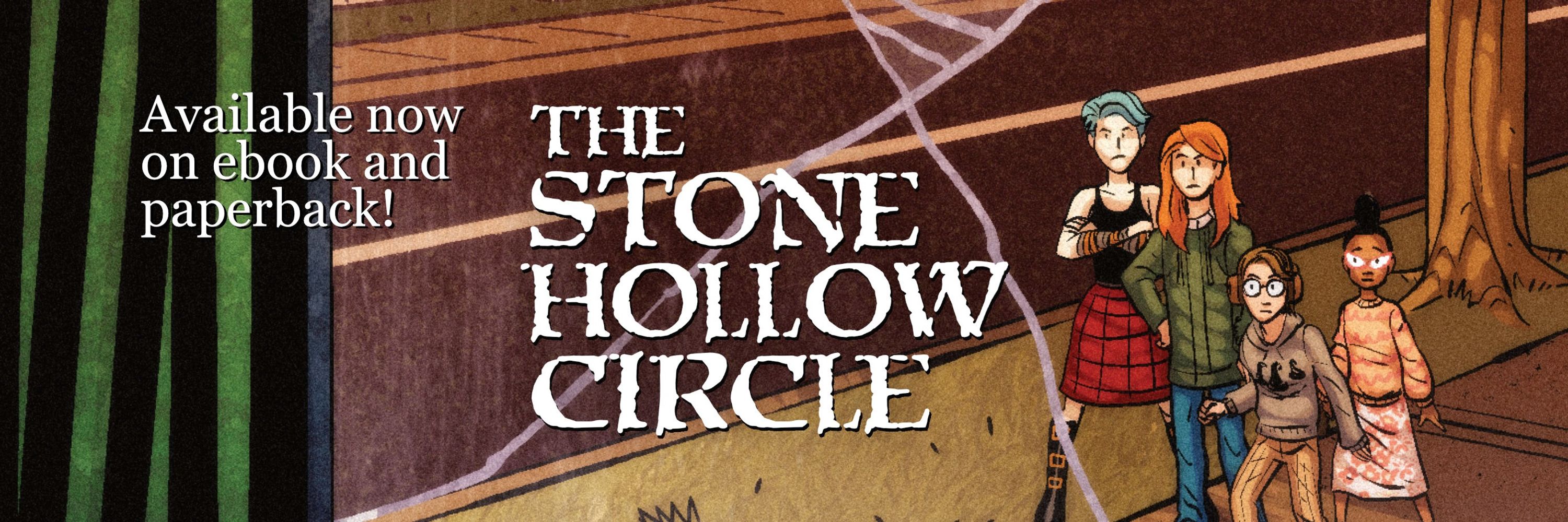 J.L. DuRona's THE STONE HOLLOW CIRCLE out now! 👻 🎃