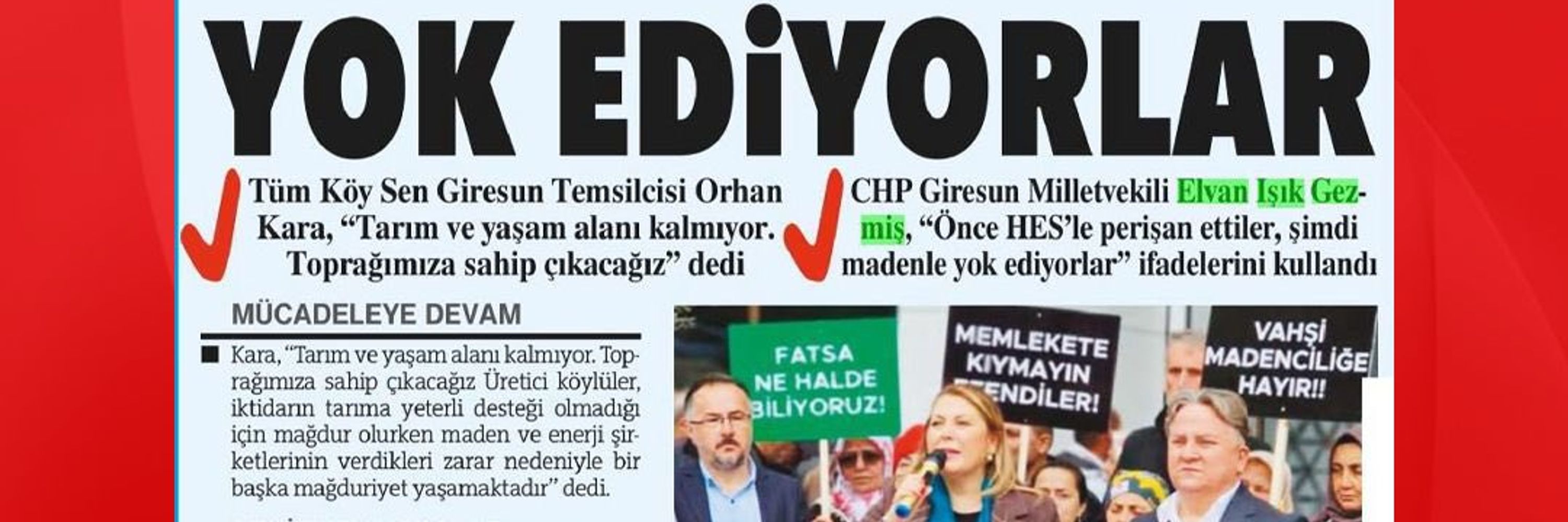 DERELİ ÇEVRE KORUMA PLATFORMU
