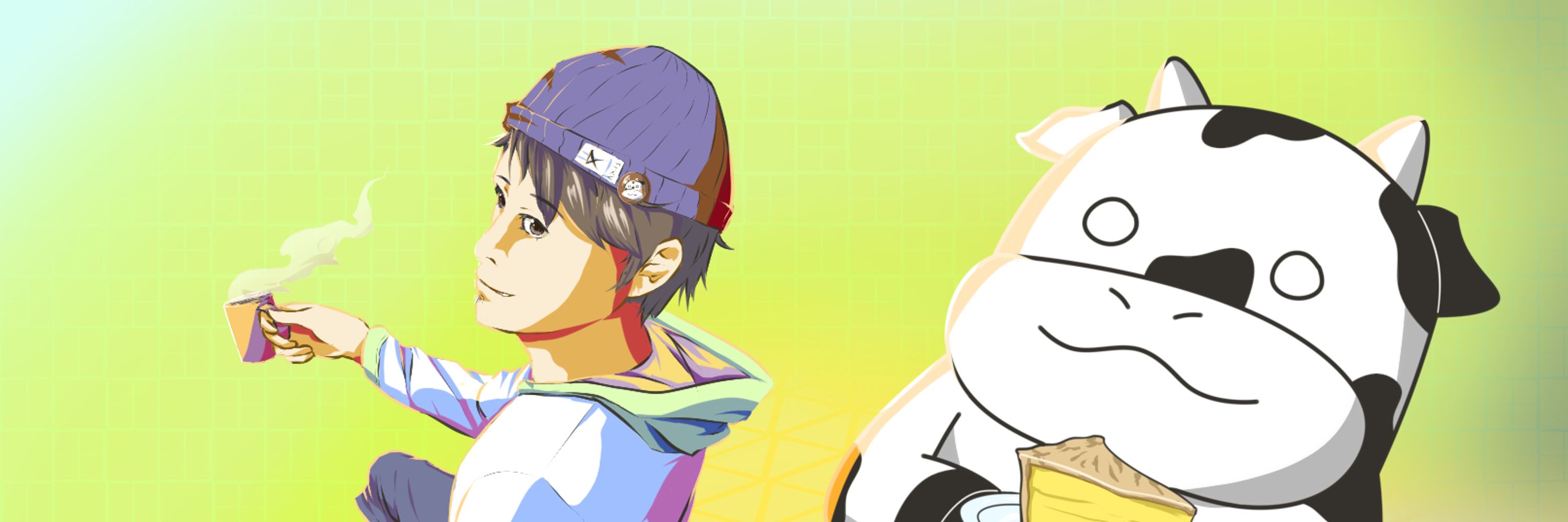 Axis & Internet Cow 🐮(アクシスとインターネット牛)
