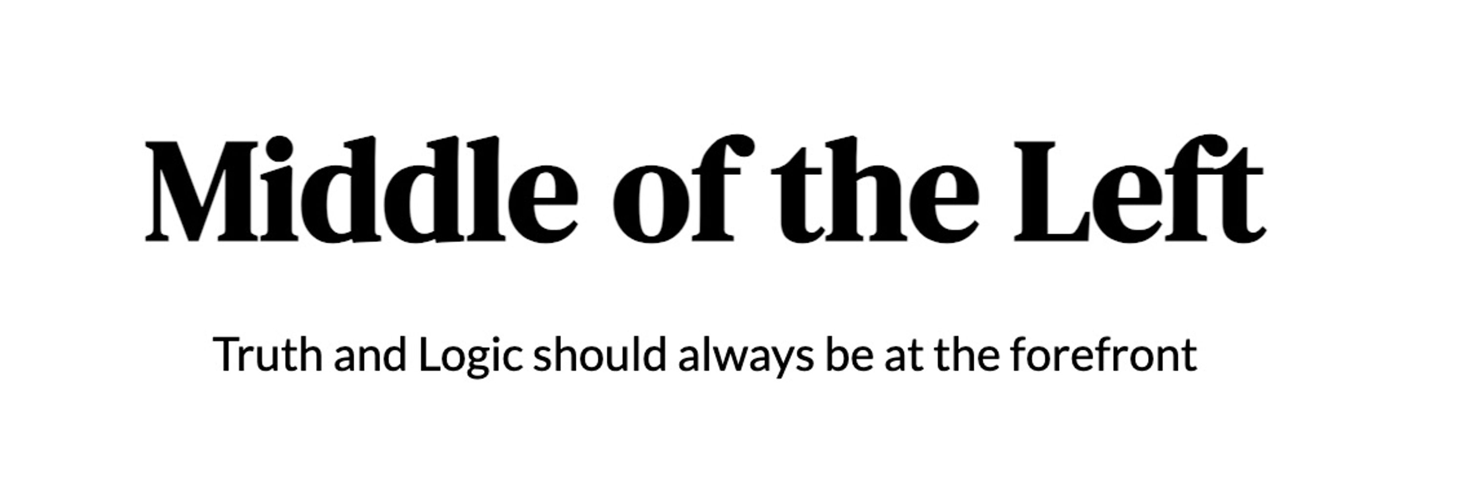 Middle of the Left