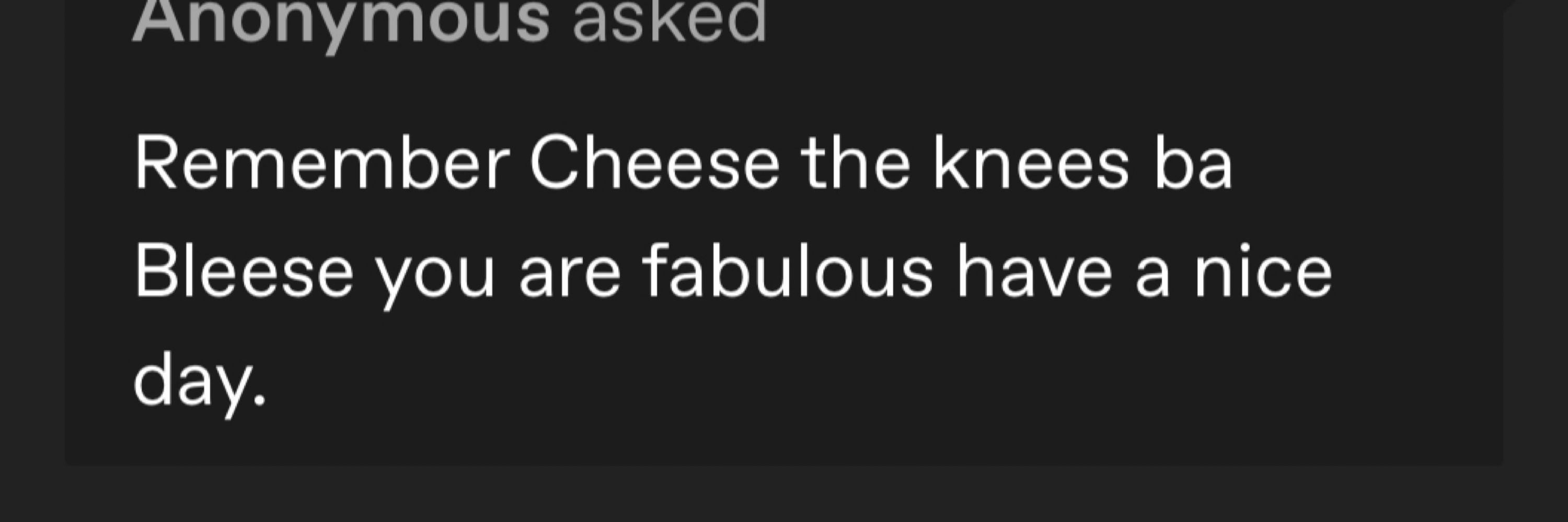 Definitely Not Cheese