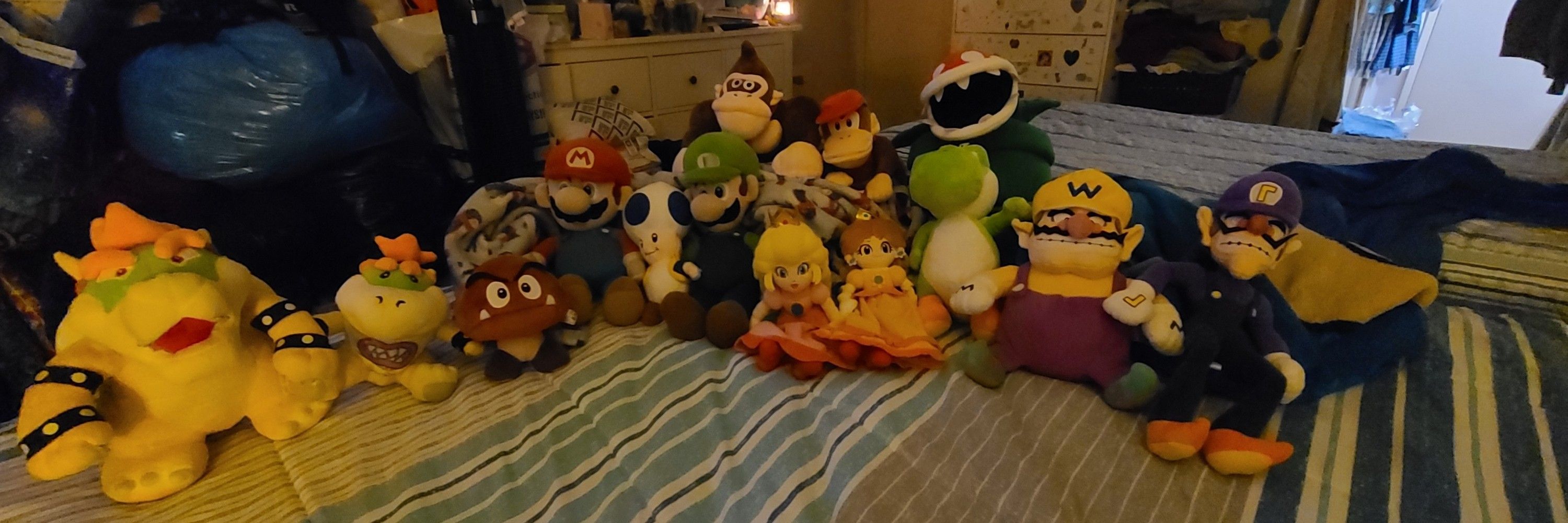 Super Mario Gamer Plushies