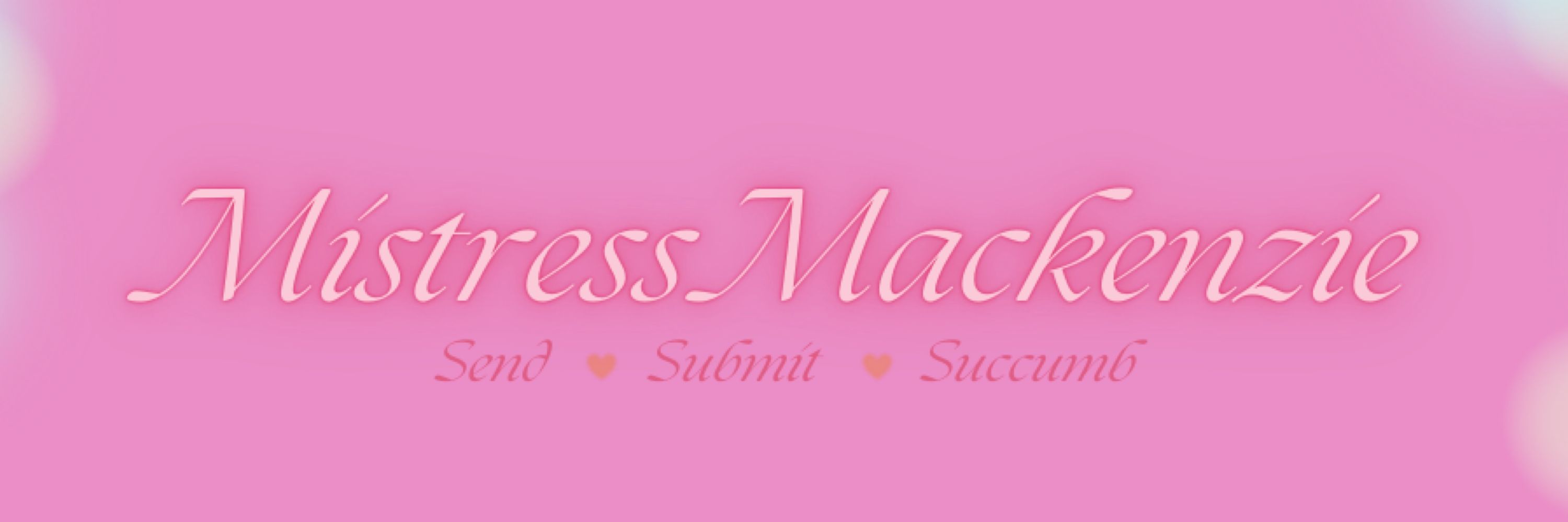 Mistress Mackenzie 🏳️‍⚧️ • 🇨🇦 FinDomme