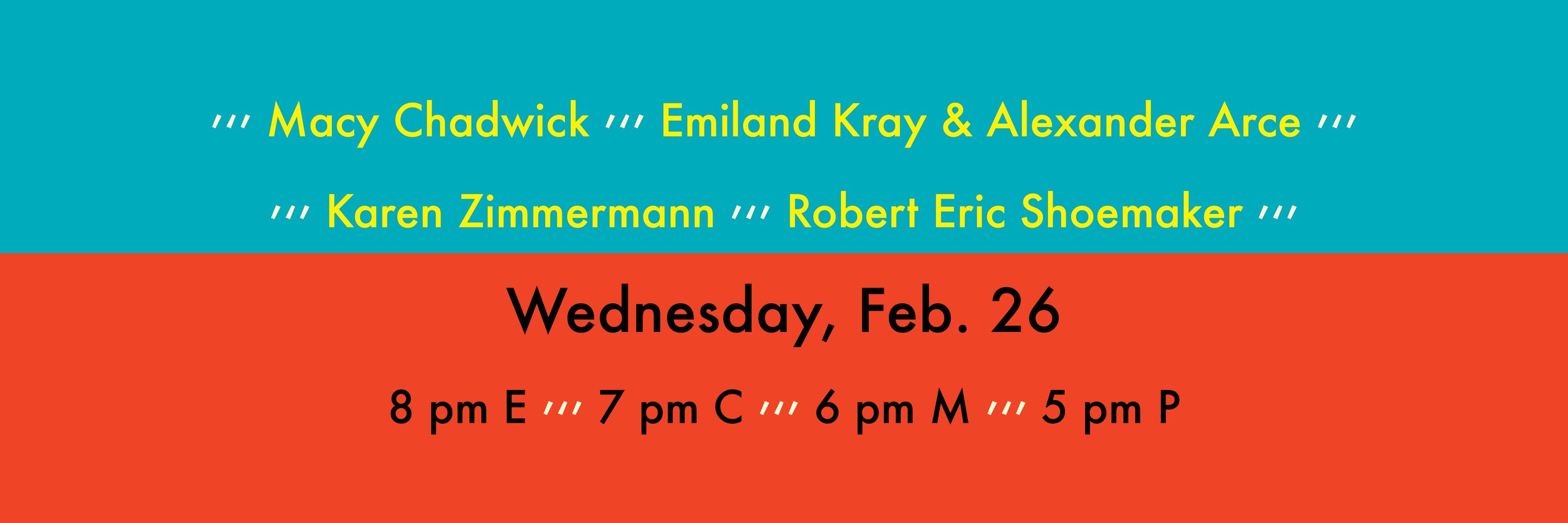SAS Artist Book Readings