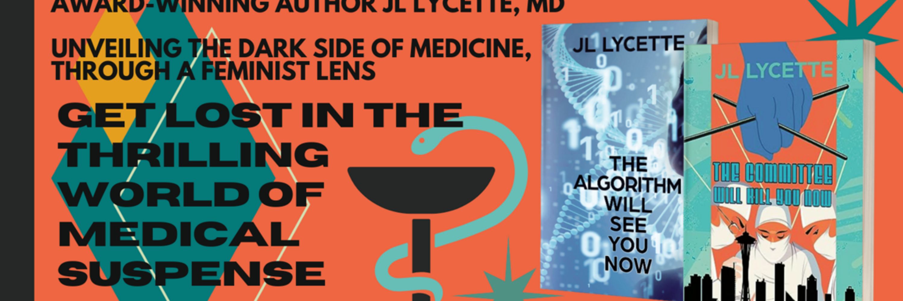JL Lycette MD, author🩺📚
