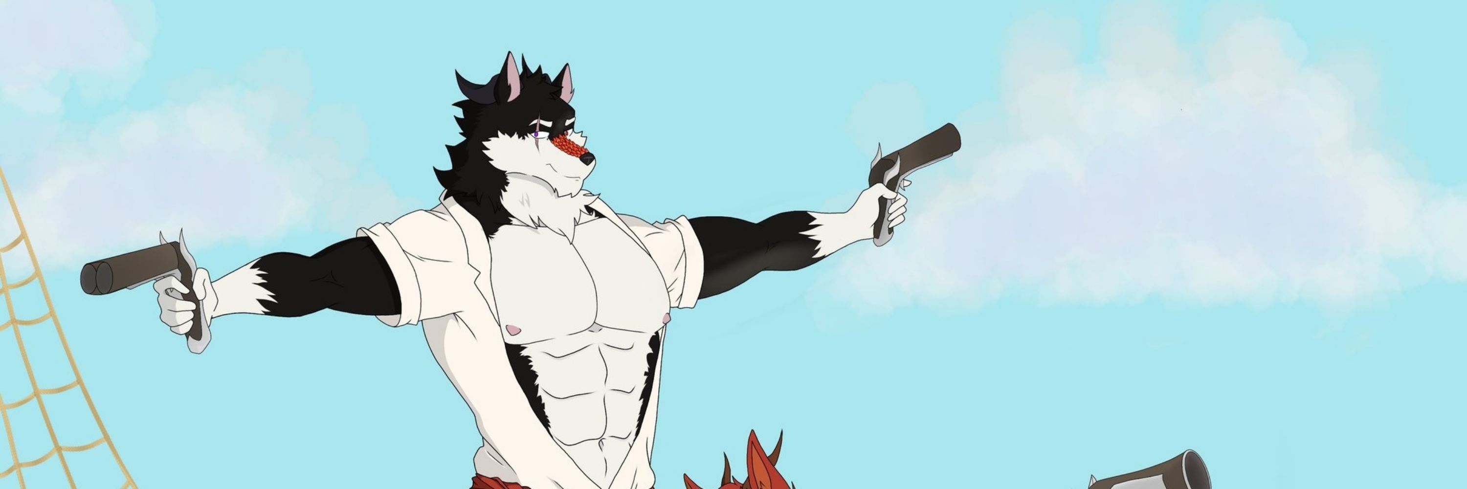 Wolf Black Dragoneer