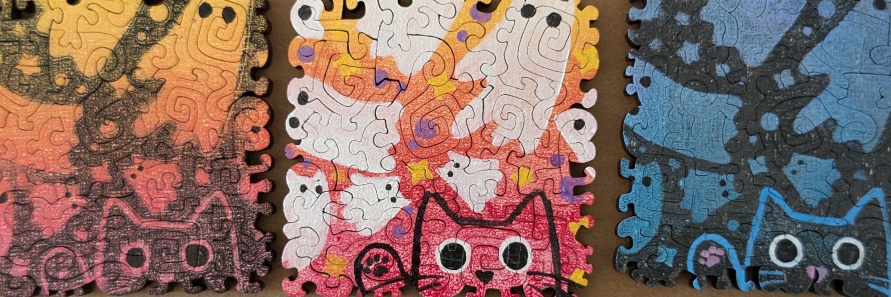 Janell the cat puzzler