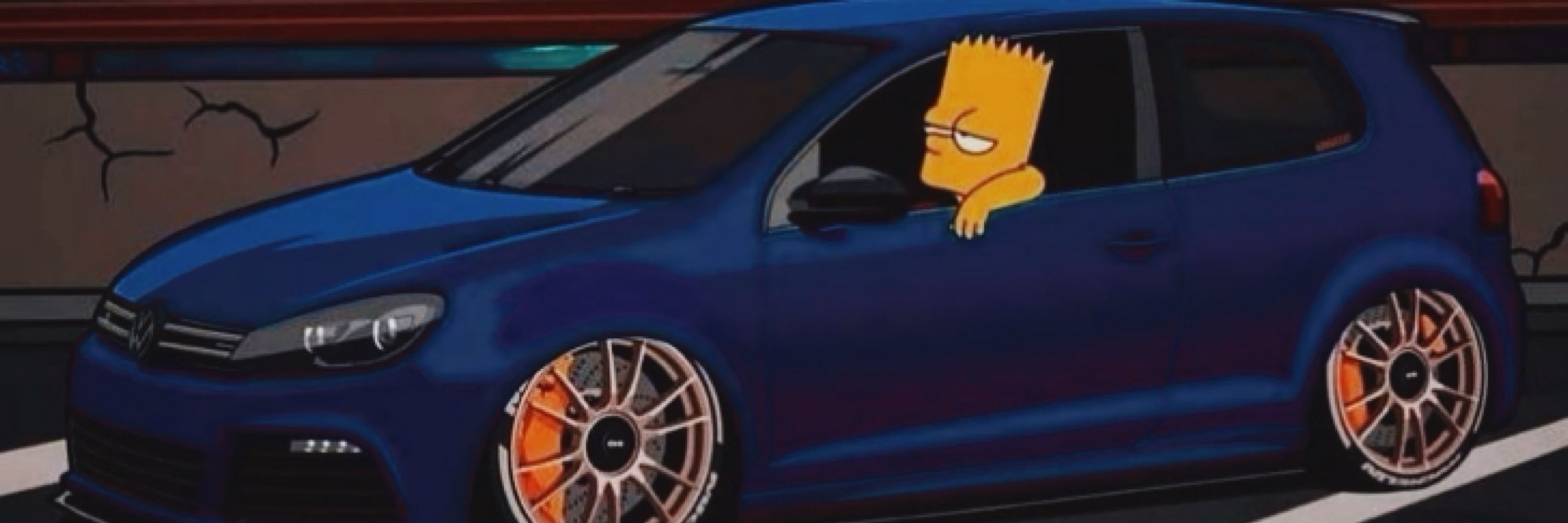 Coche amarillo