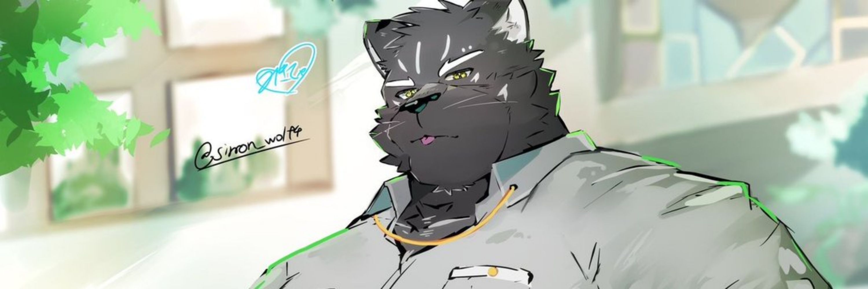 シモン・ウォルフ 黒豹の獣Vtuber