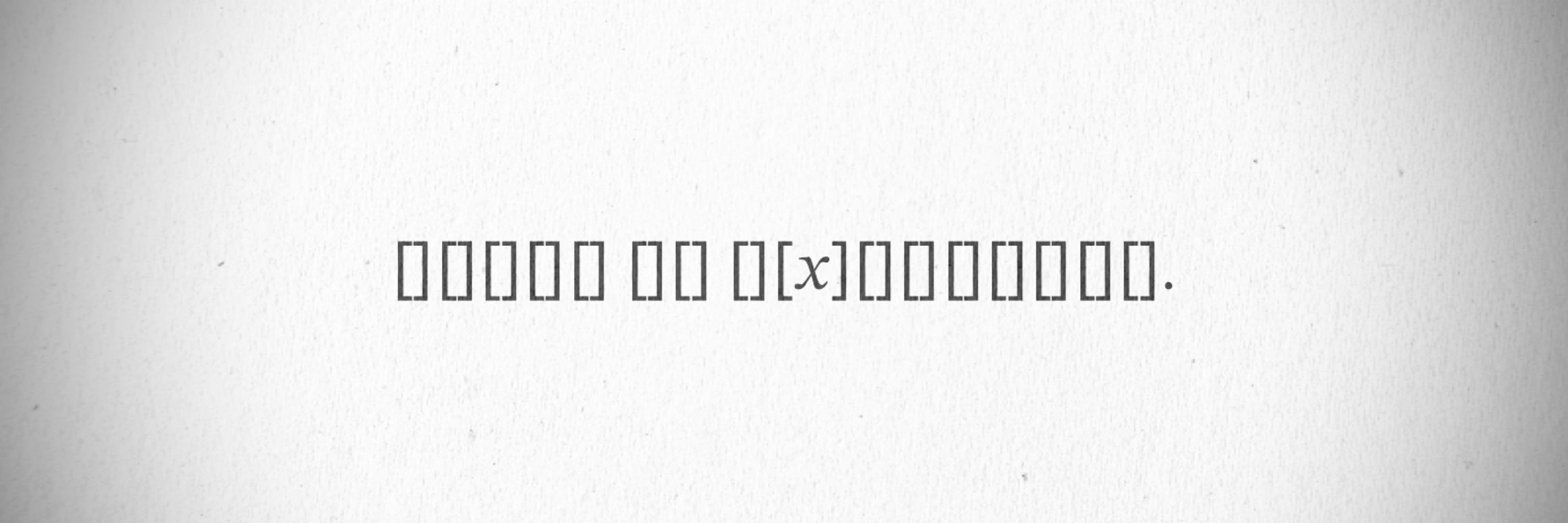 [][][][][] [][] [][𝑥][][][][][][][] ▫️
