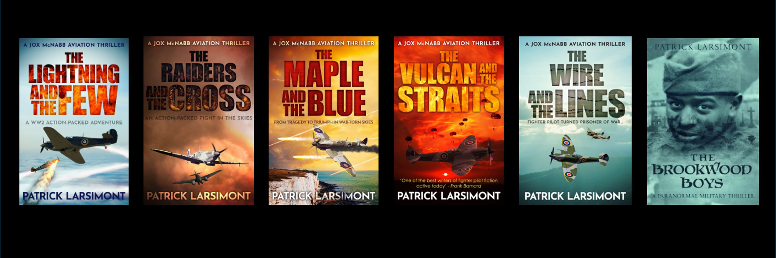 Patrick Larsimont. Military Thriller Author