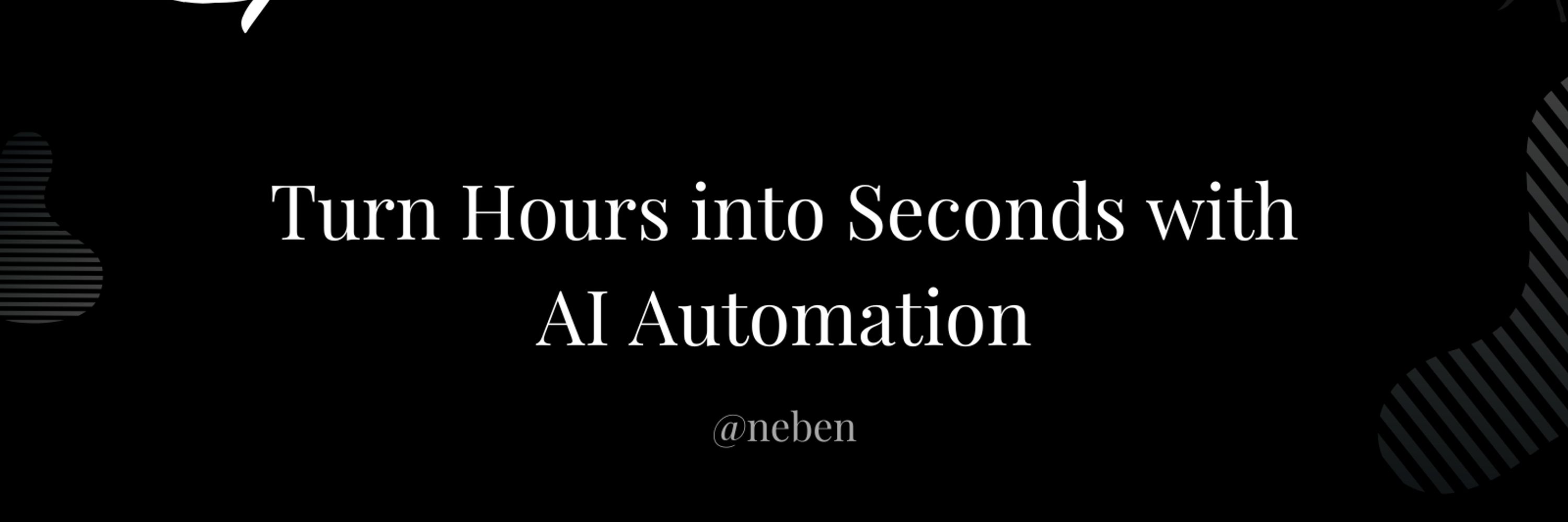 Benedict | AI Automation Expert