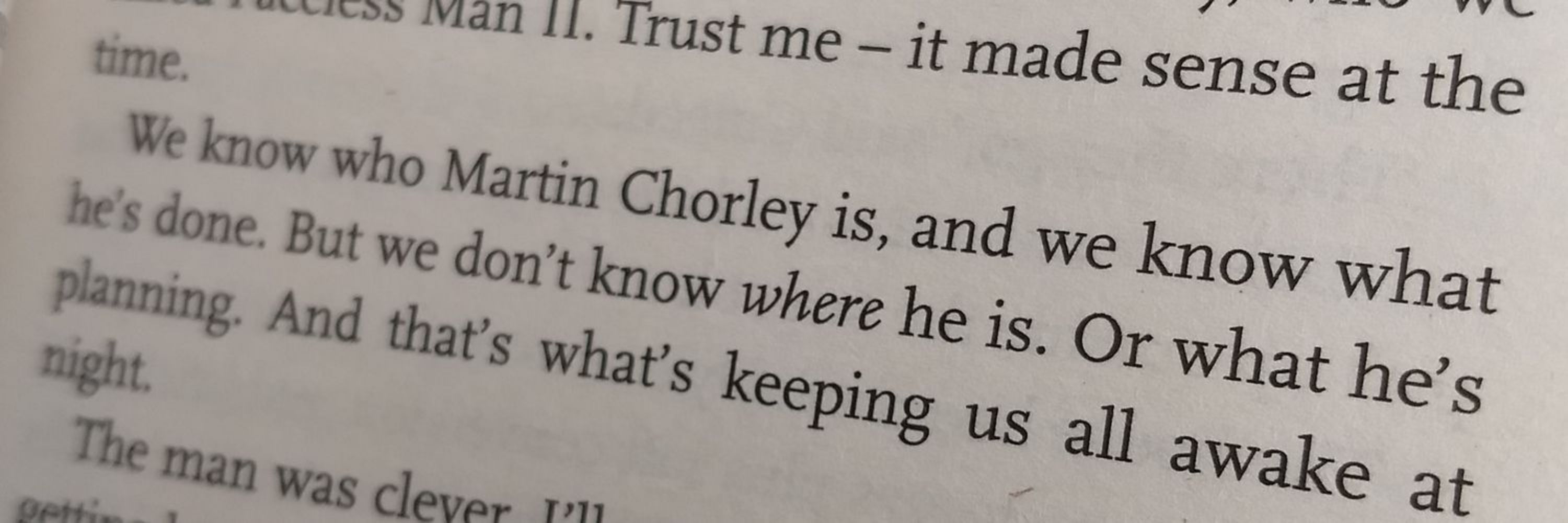 Martin Chorley