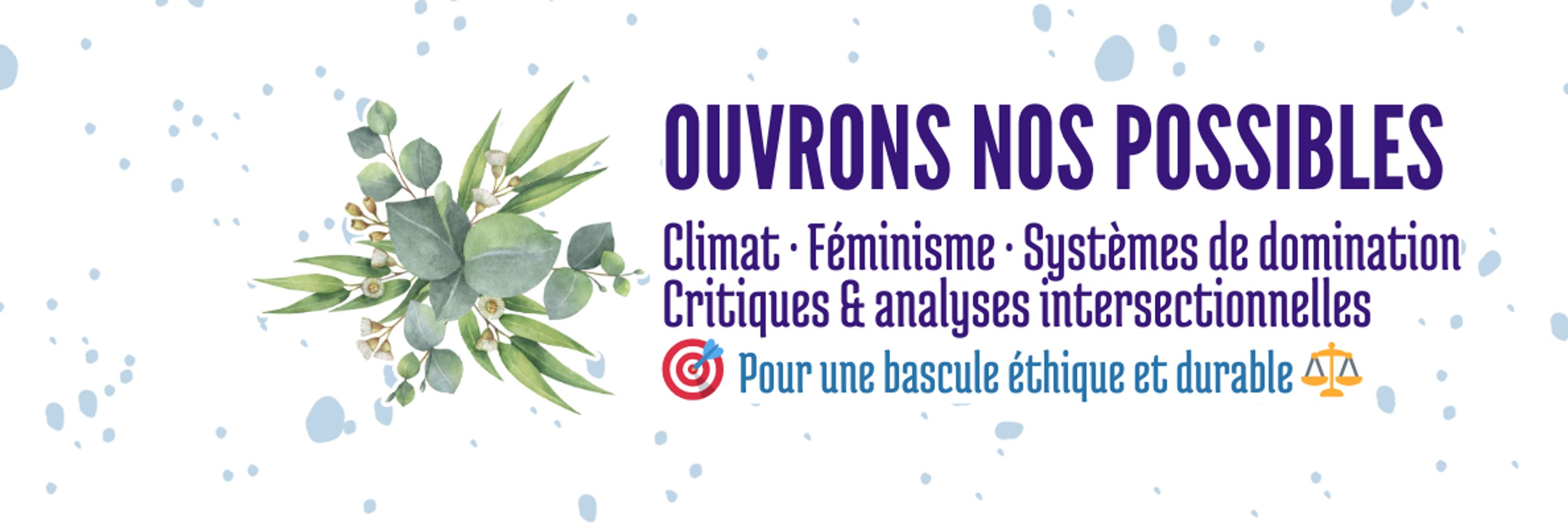 Ouvrons nos possibles