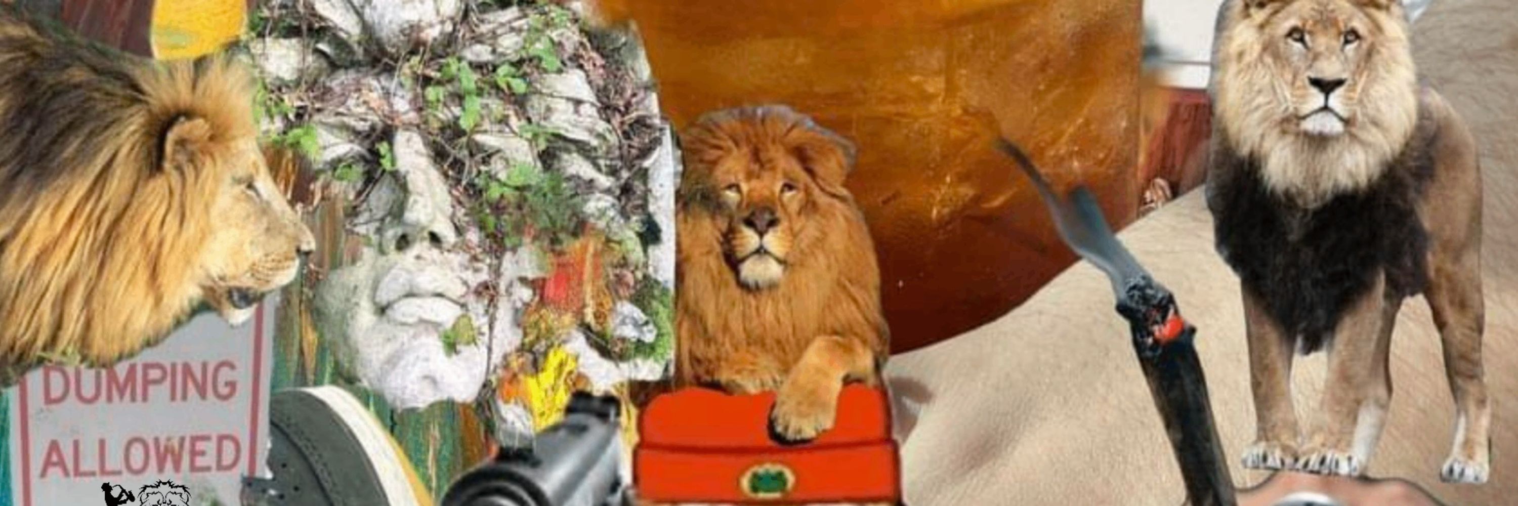Jazzy lion man