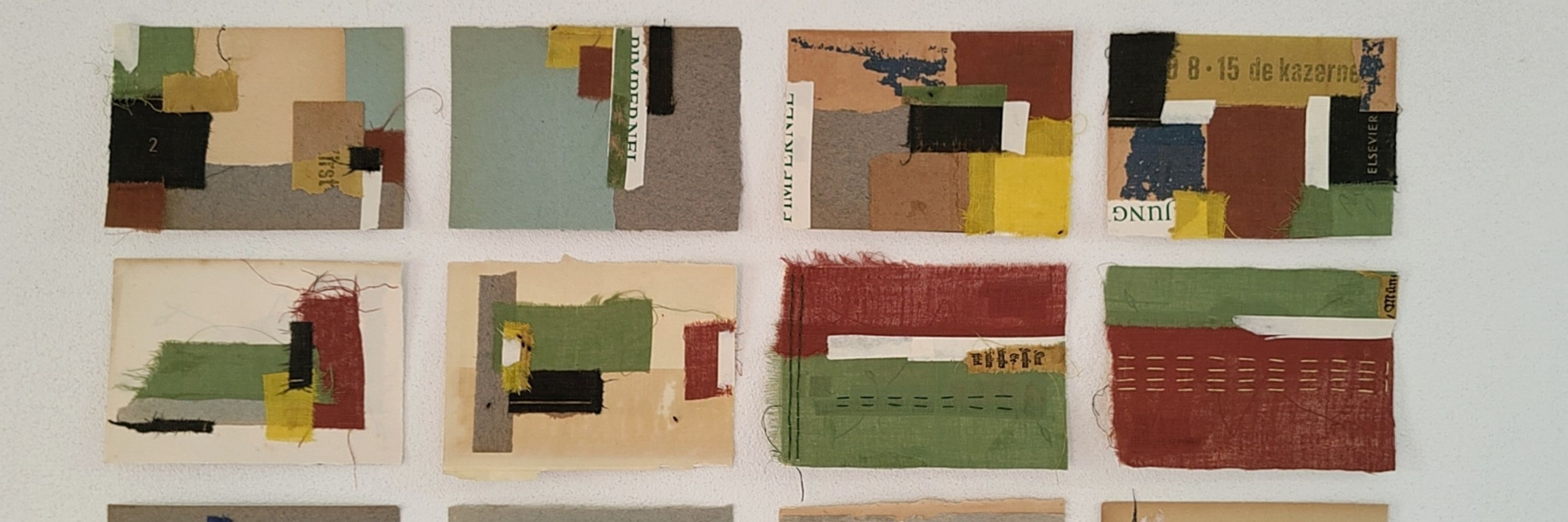 Janien Prummel // abstract collage art