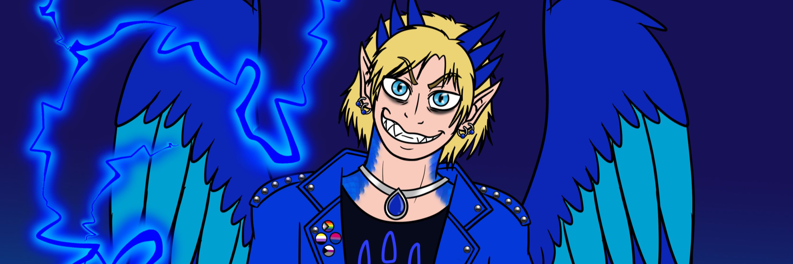 Blue