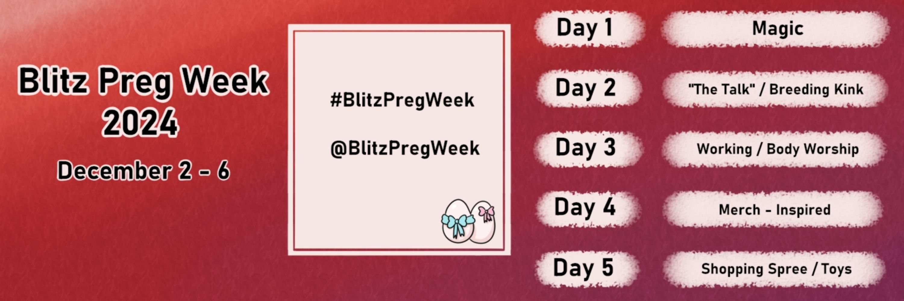 Blitz Preg Week