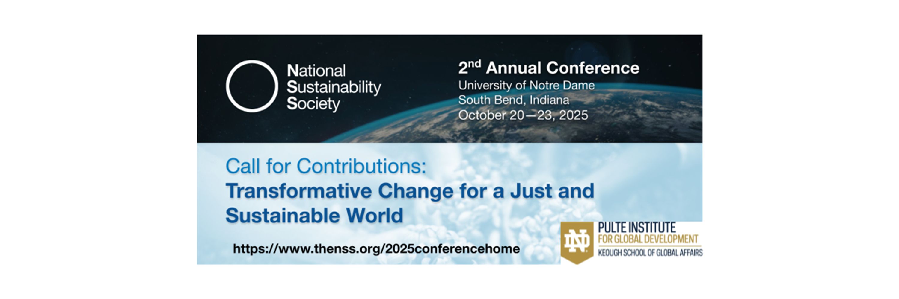 The National Sustainability Society