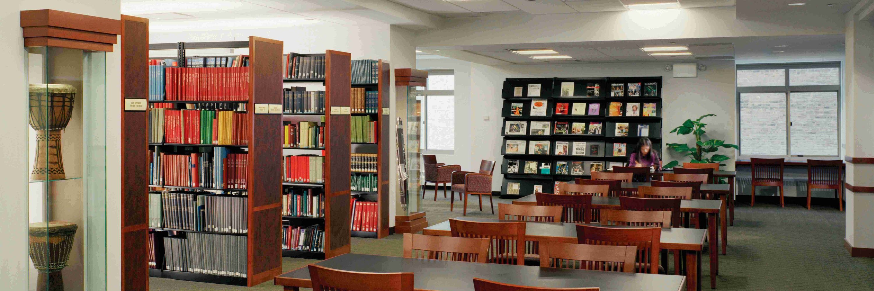 The Peter Jay Sharp Library at Manhattan School of Music