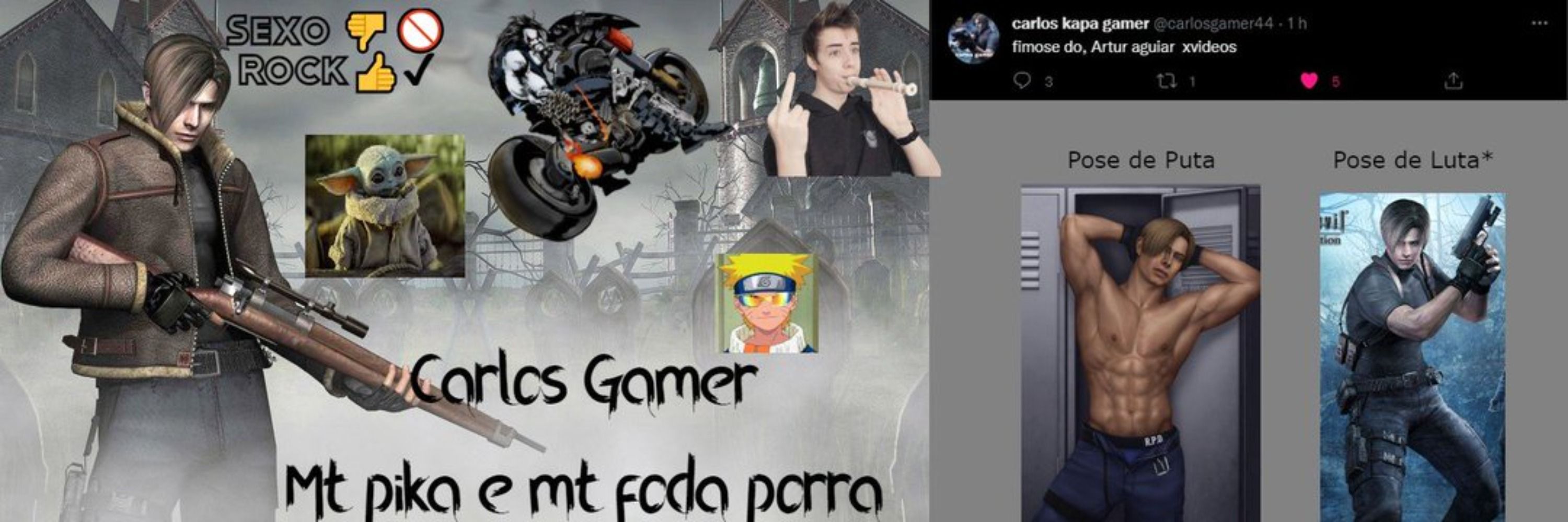 Carlos Kapa Gamer 