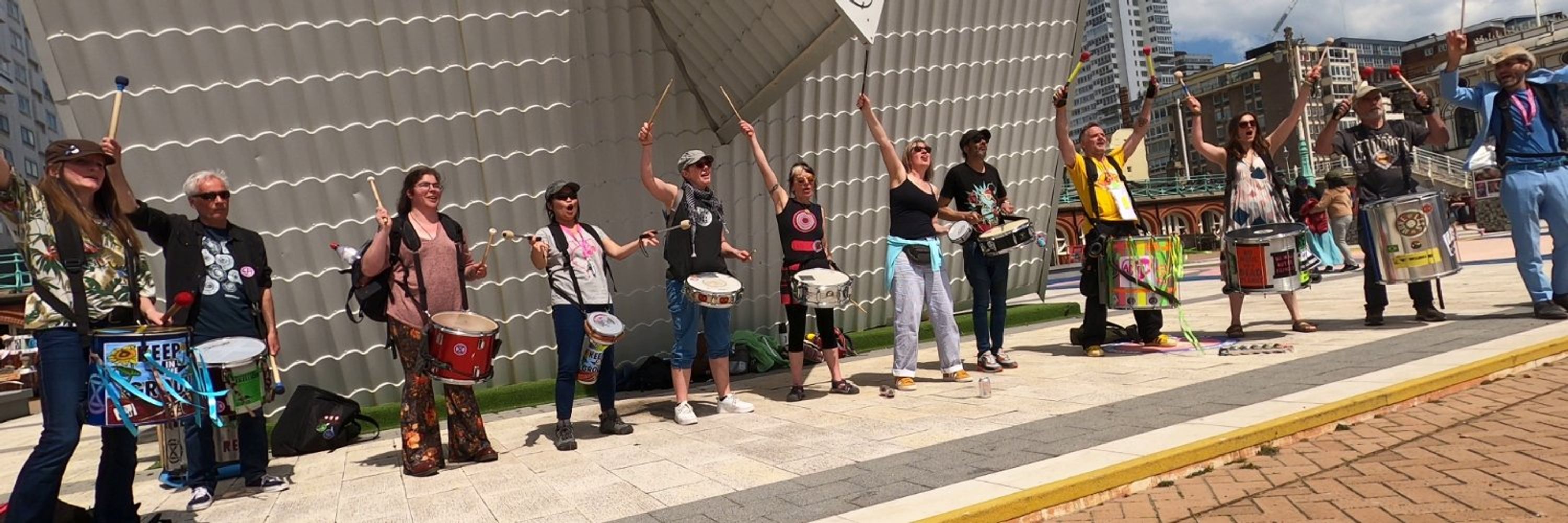 XR Brighton Drummers