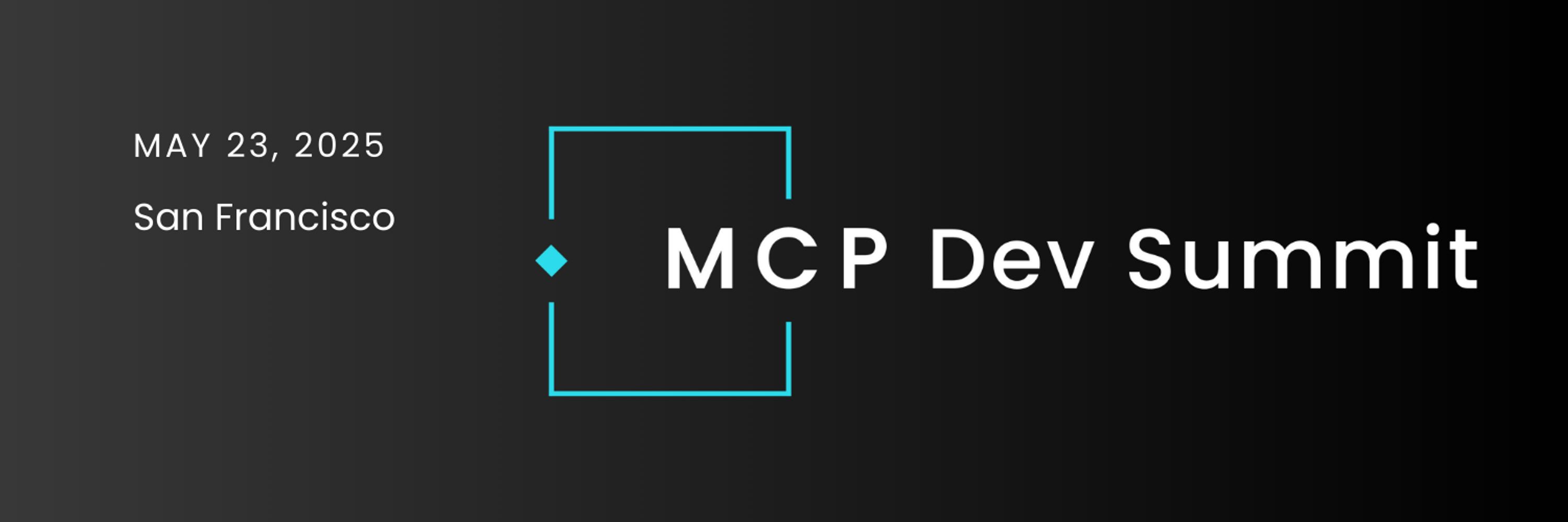 MCP Developers Summit