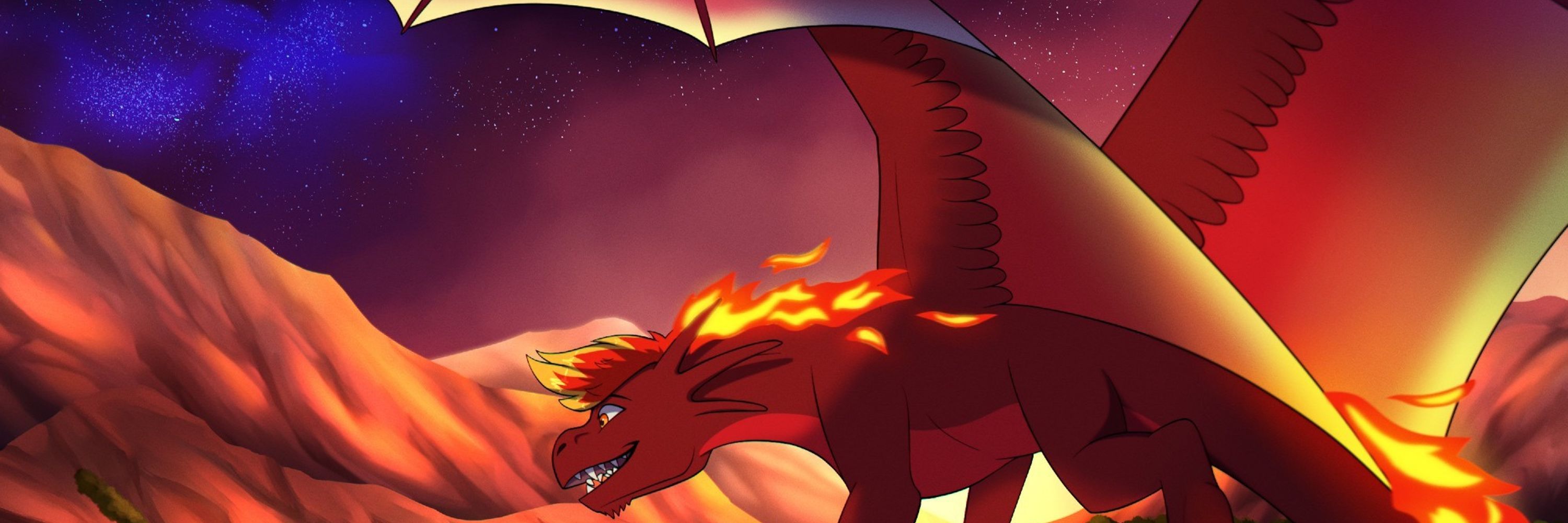 Drachenflamme der Flammendrache