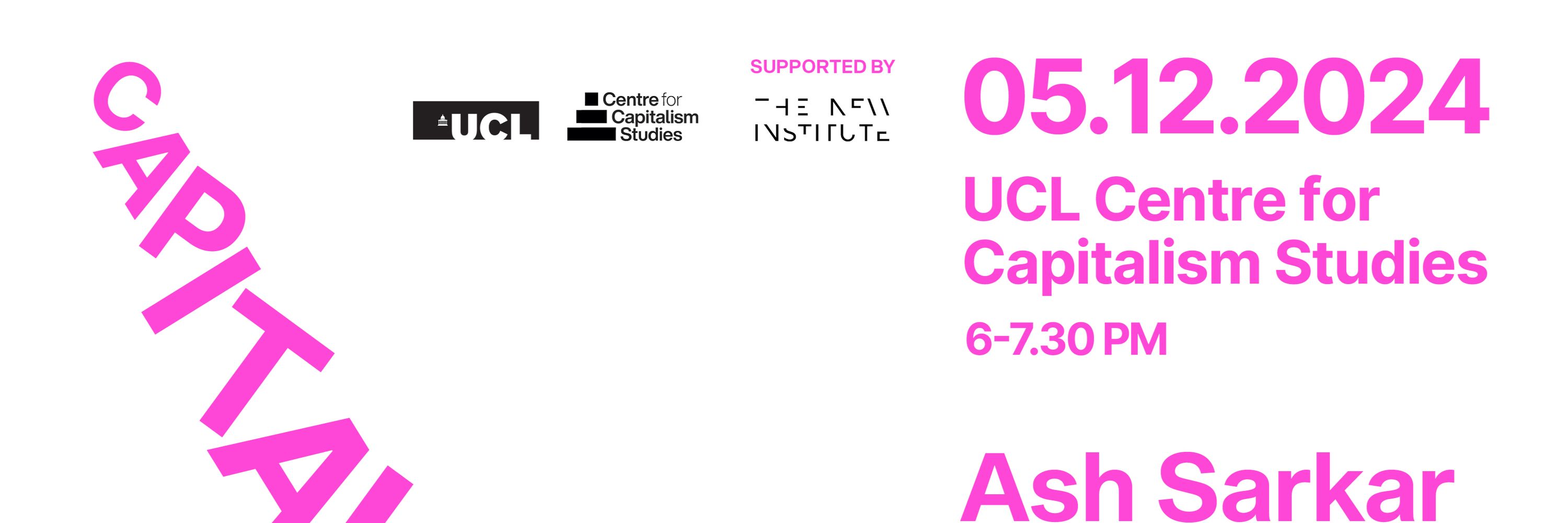 UCL Centre for Capitalism Studies