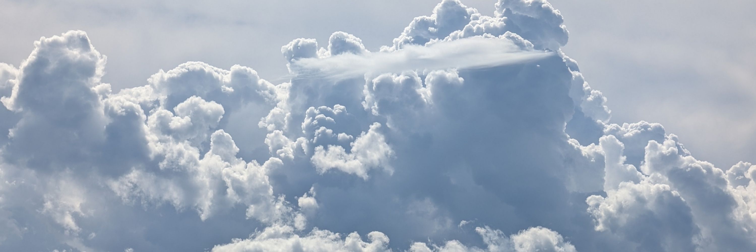 clouded
