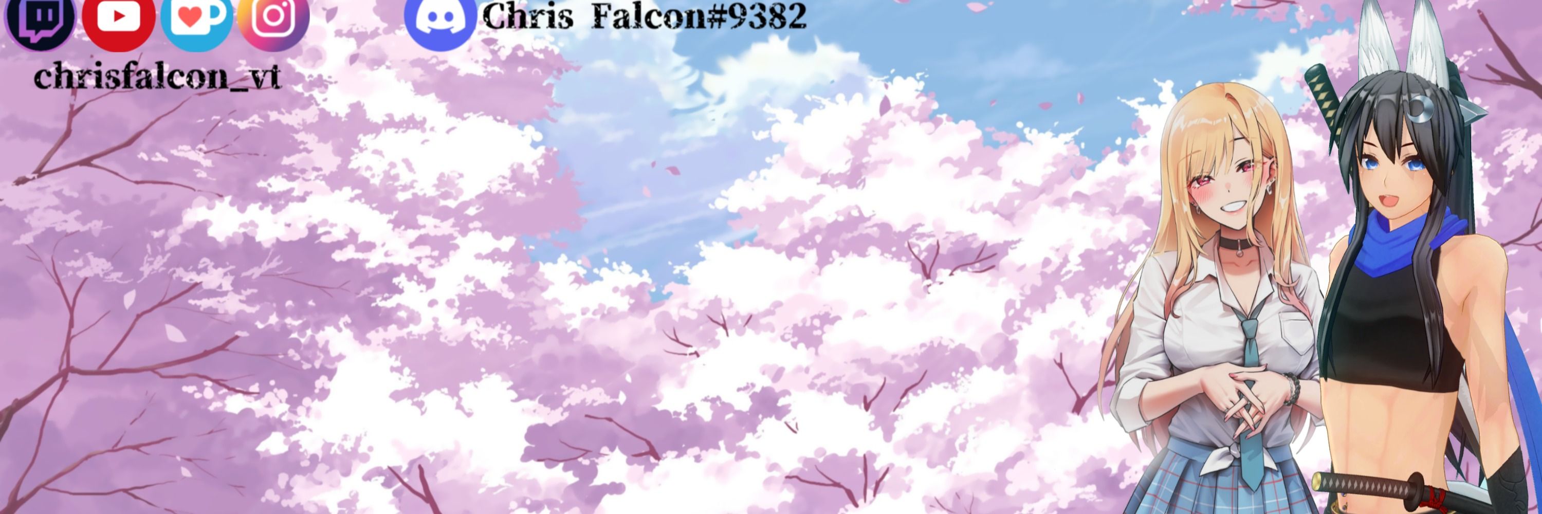 Chris Falcon - Arctic fox ninja V-tuber.