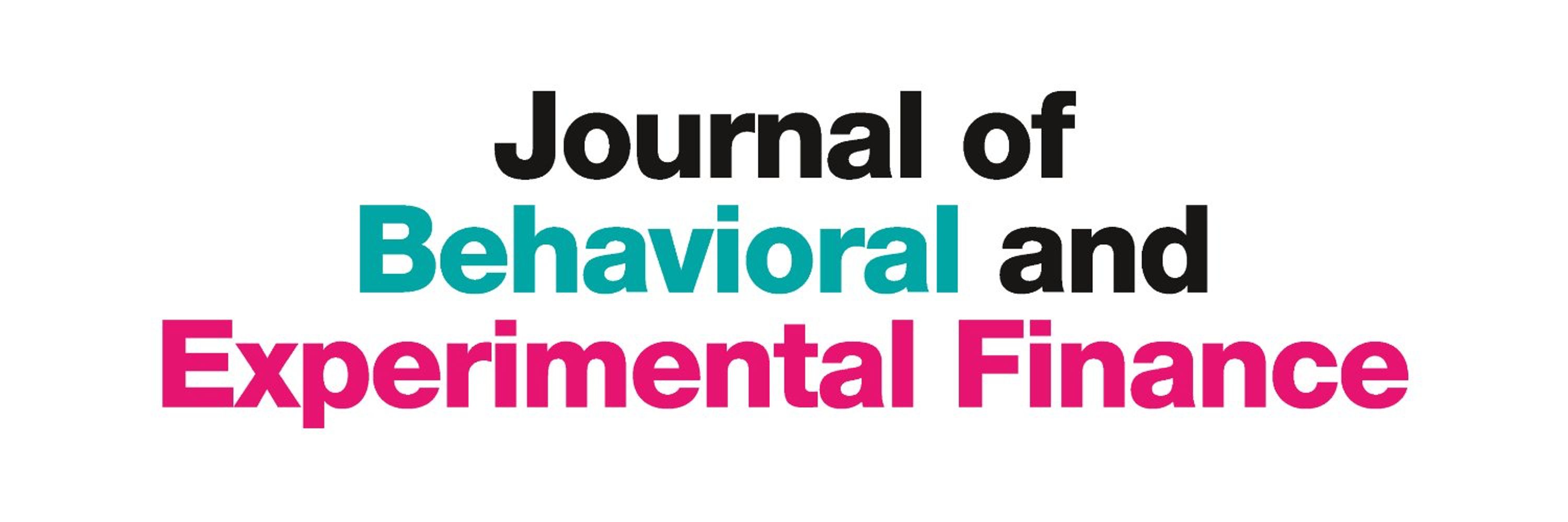 Journal of Behavioral and Experimental Finance