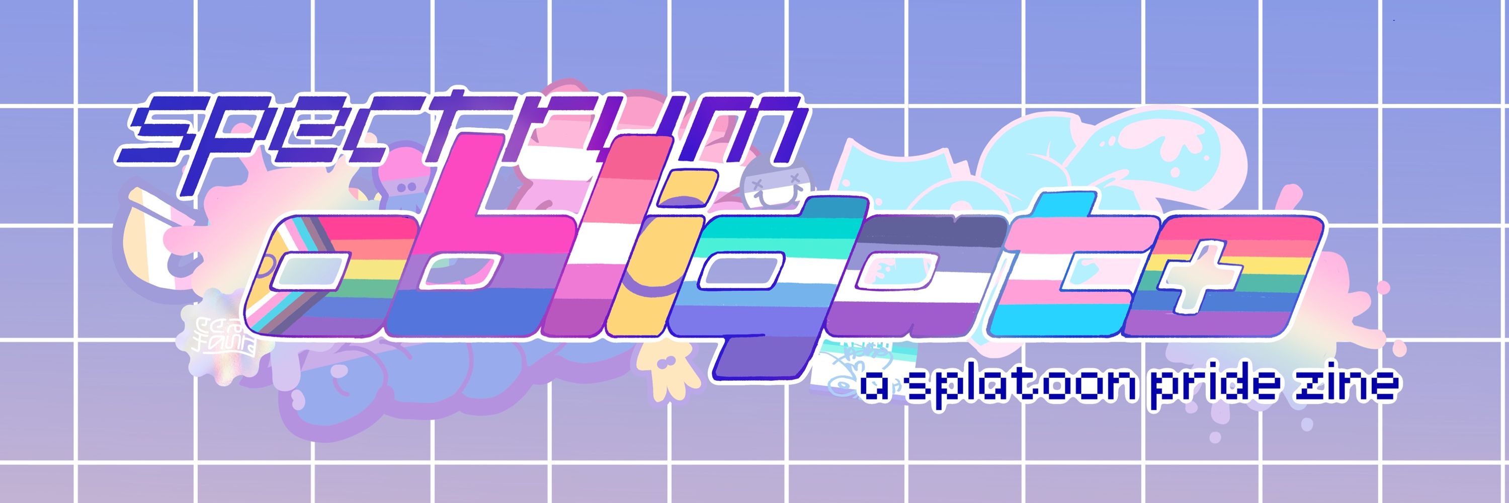 ᯓ★ Spectrum Obligato - a Splatoon Pride Zine