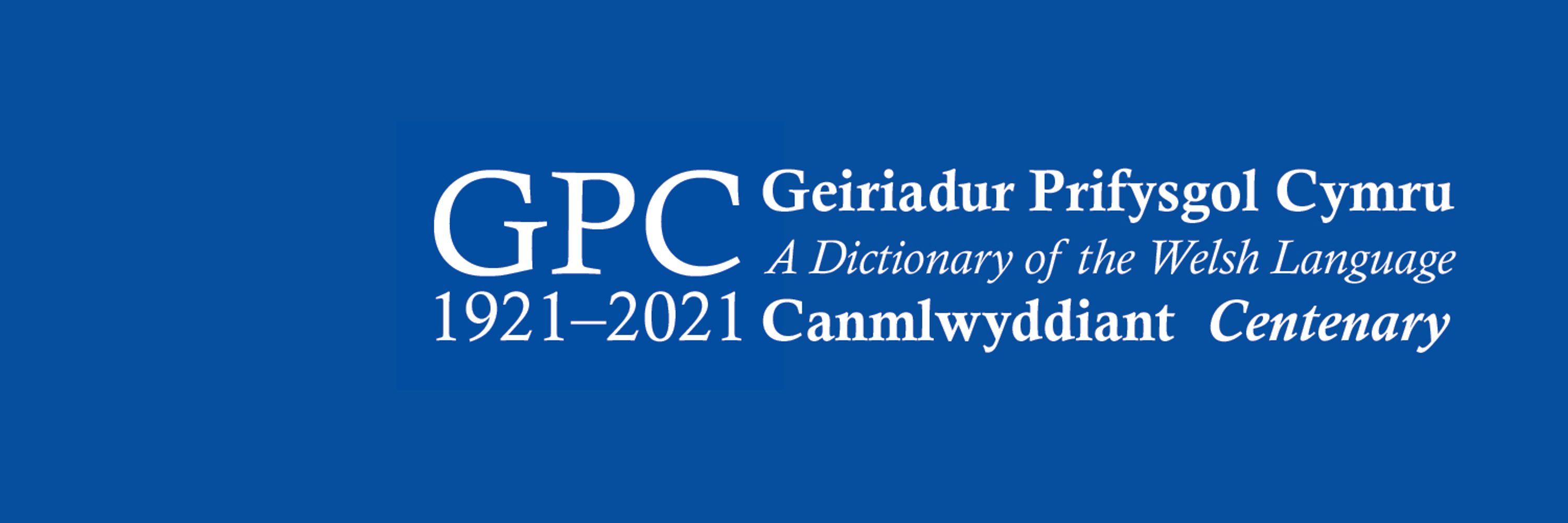 GPC Welsh Dictionary
