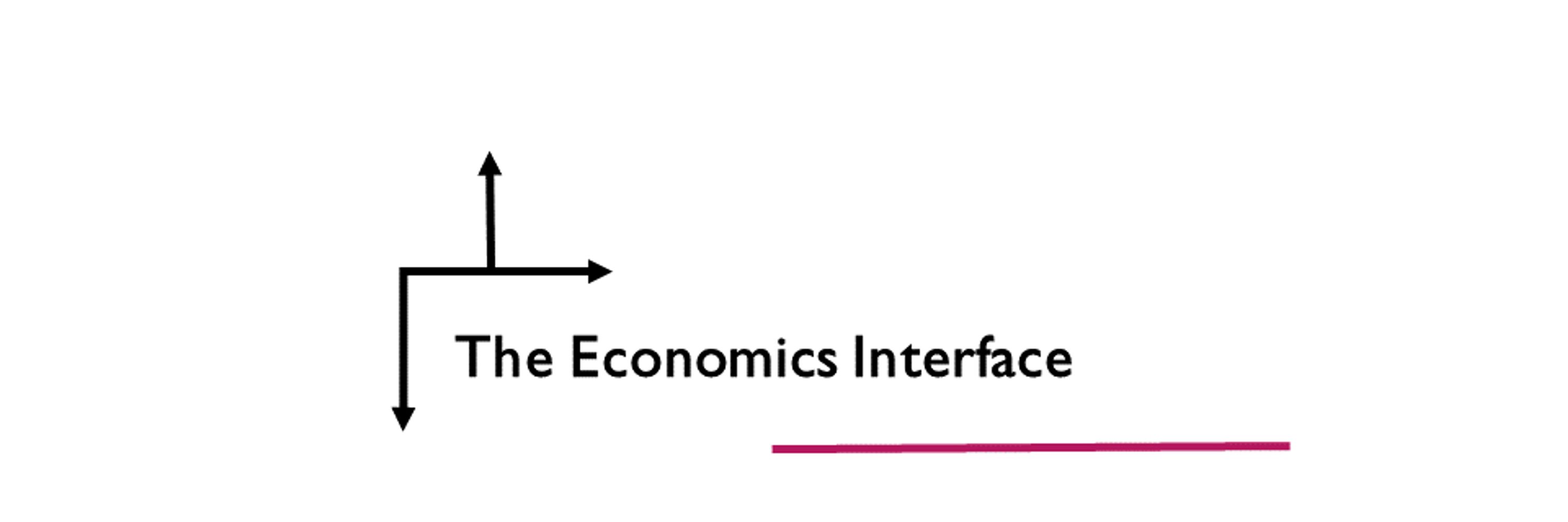 Richard Dubourg, The Economics Interface