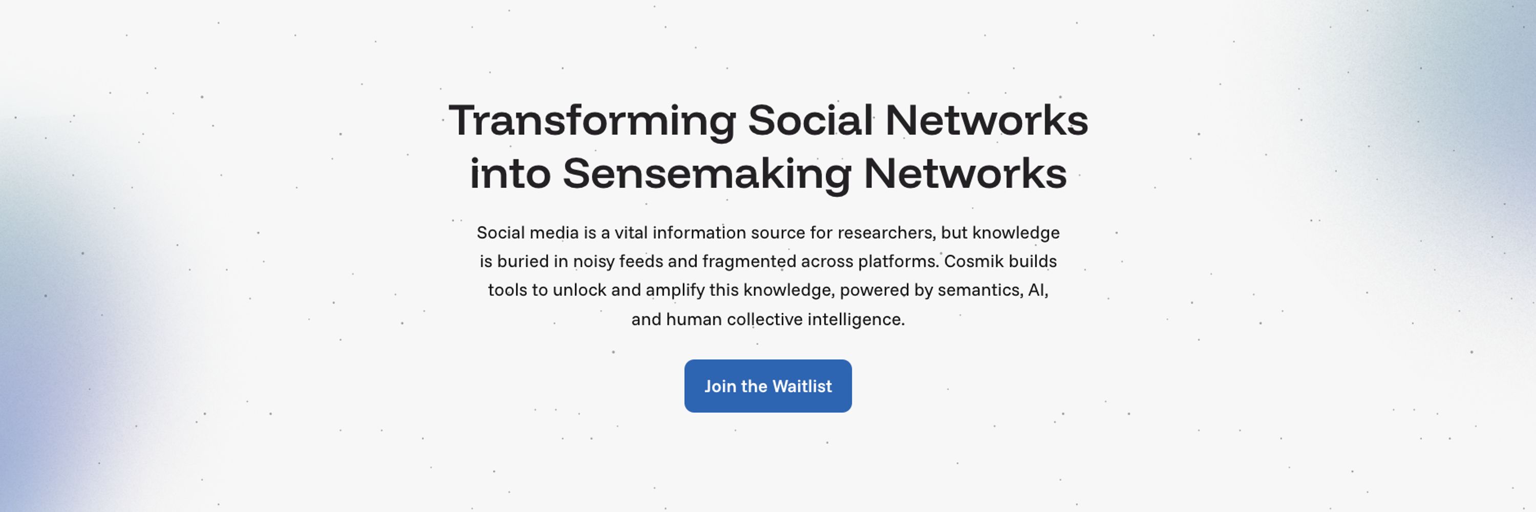 Cosmik Network