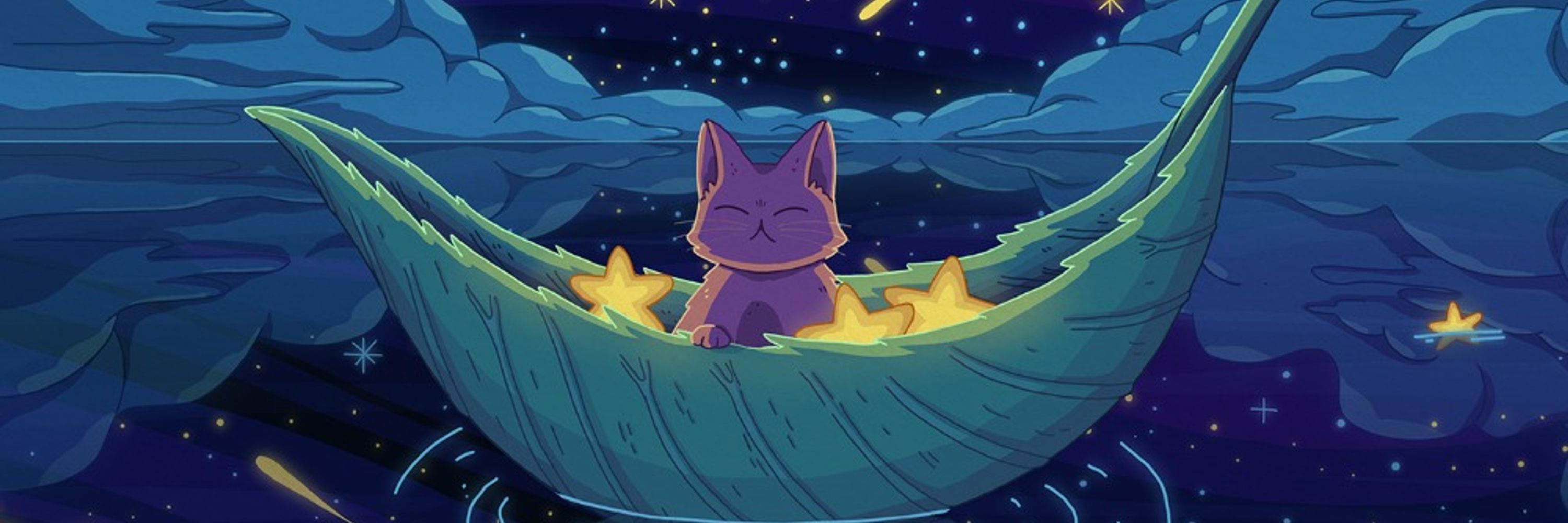 Purrple Cat