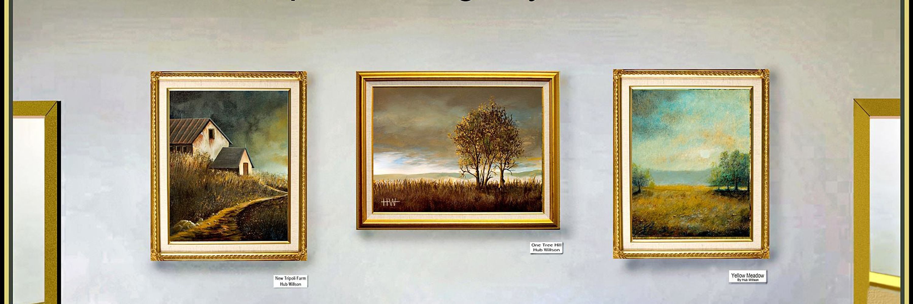 Hub Willson Original Landscape Paintings