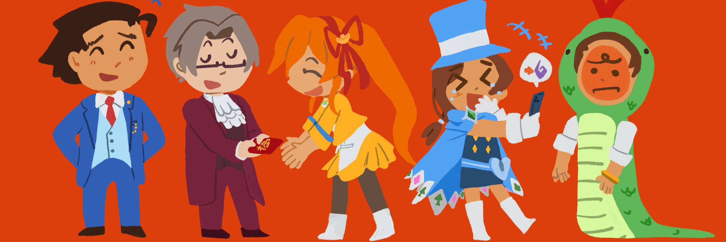 ocha is in love with phoenix wright