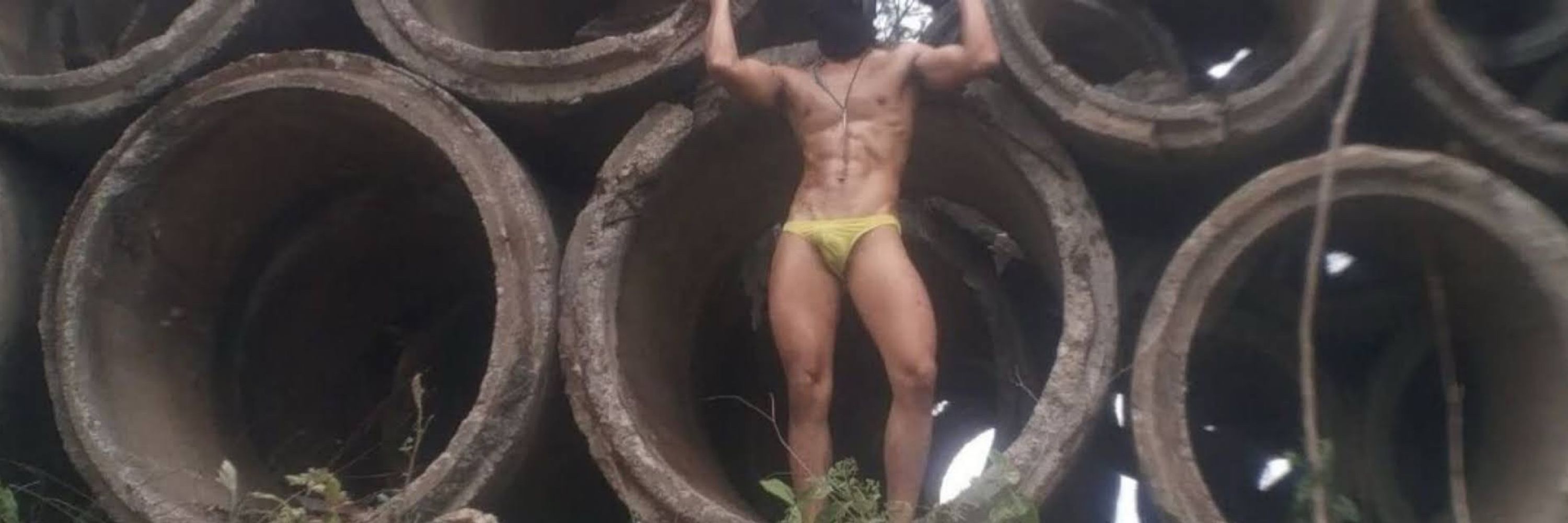 Outdoor OD Underwear Naked 