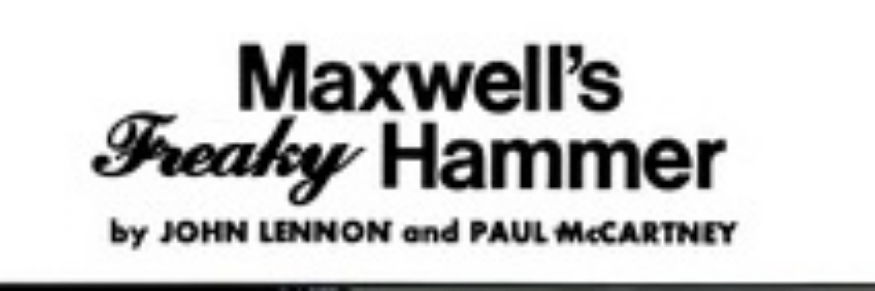 ~ ! NEIL / MAXWELL ! ~