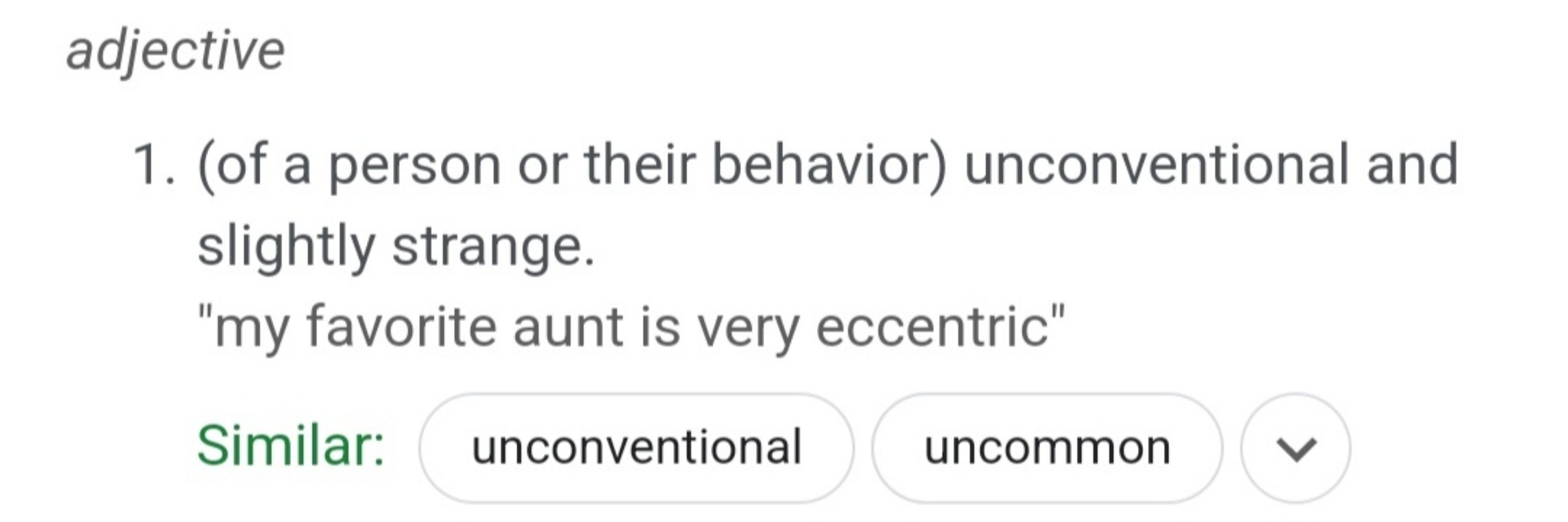 Eccentric Onee
